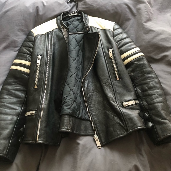Vintage European Men’s Motorcycle Jacket